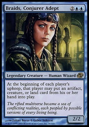 Braids, Conjurer Adept (Planar Chaos) Trading Card