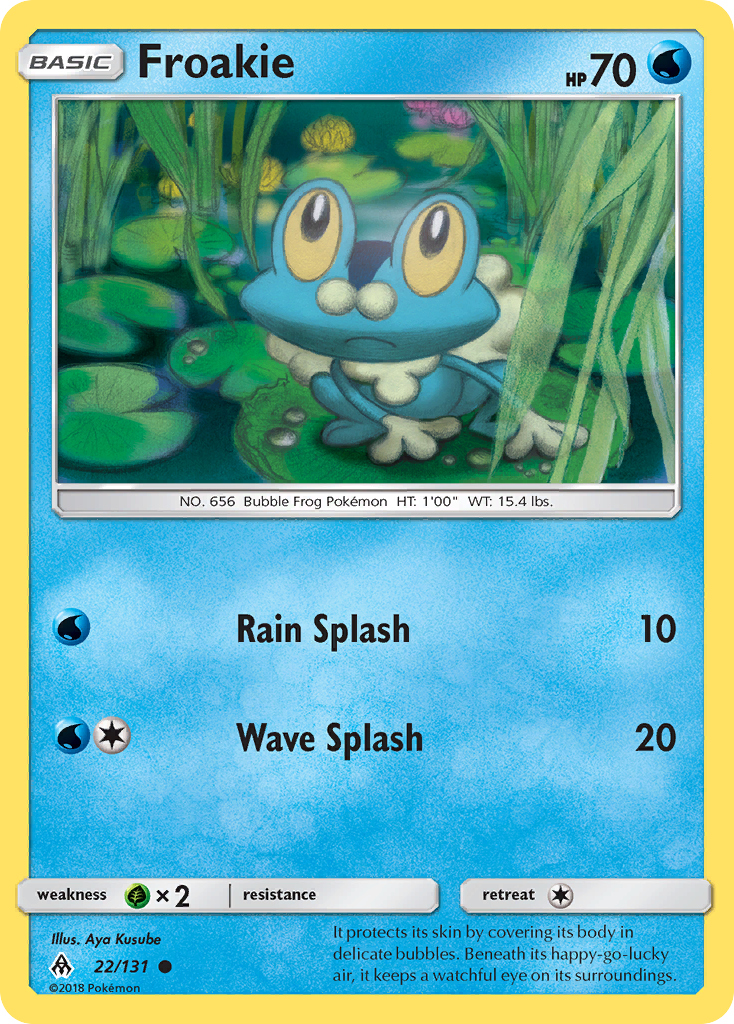 Froakie (22/131) - Forbidden Light Pokémon Card