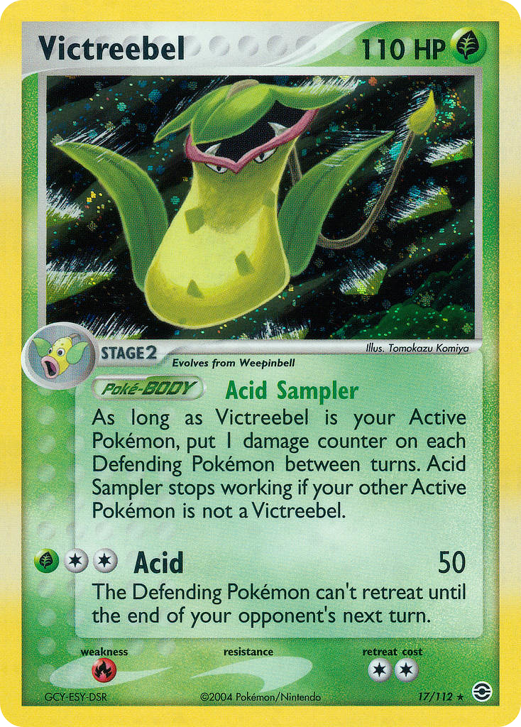 Victreebel (17/112) - FireRed & LeafGreen Pokémon Card