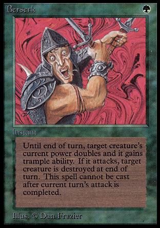 Berserk (Alpha) Trading Card