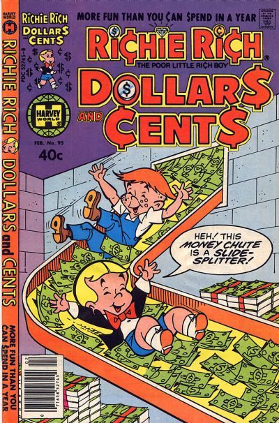 Richie Rich Dollars and Cents #95 Comic