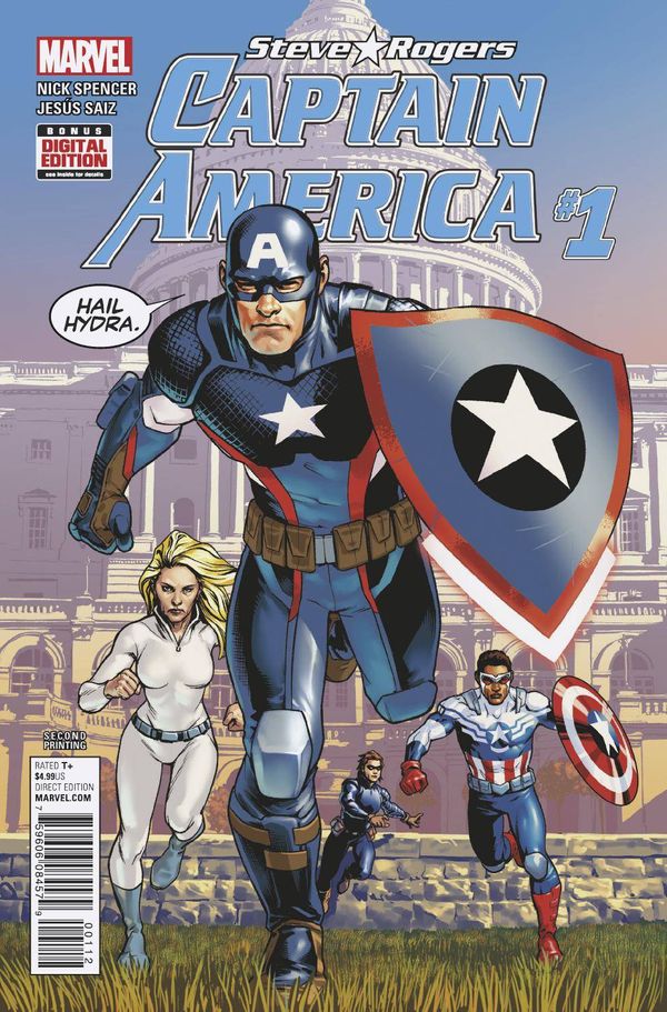 Captain America: Steve Rogers #1 (2nd Printing)