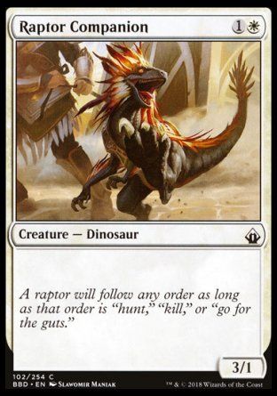 Raptor Companion (Battlebond) Trading Card