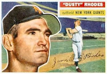Dusty Rhodes 1956 Topps #50 Sports Card
