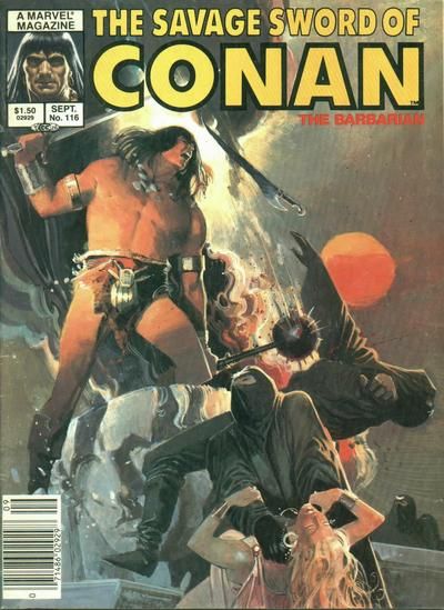 The Savage Sword of Conan #116 Comic