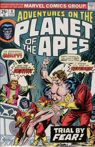 Adventures on the Planet of the Apes #4 Comic