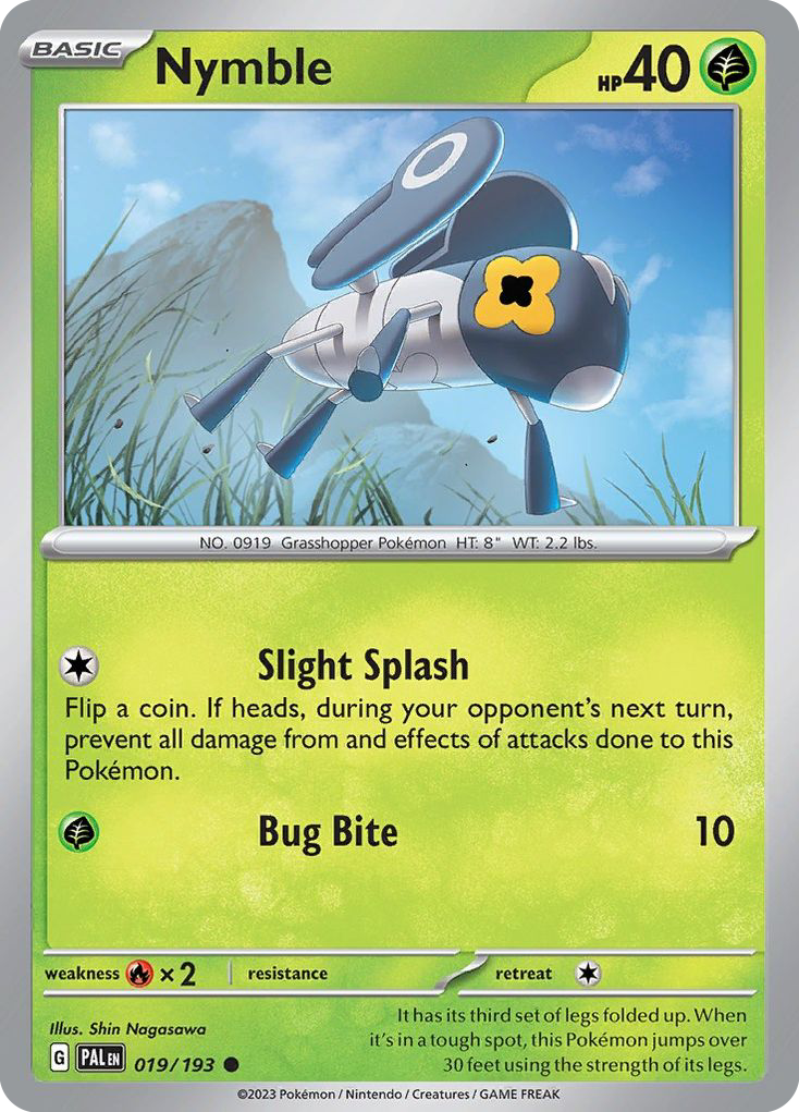 Nymble Pokémon Card