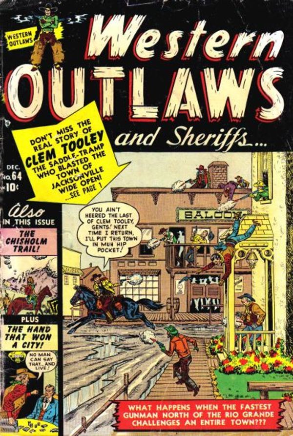 Western Outlaws and Sheriffs #64