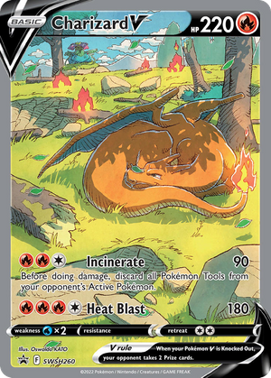Charizard V (SWSH260) - SWSH Black Star Promos