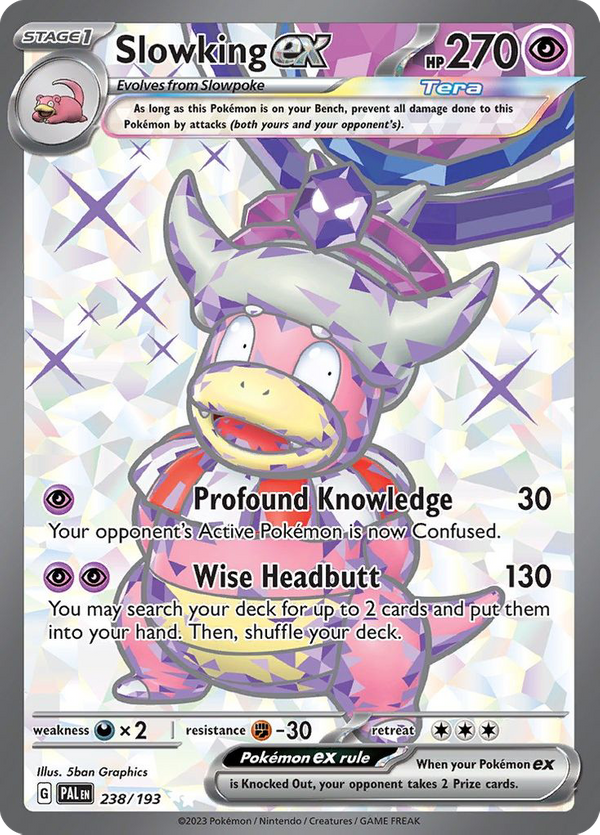 Slowking ex (238/193) - Paldea Evolved