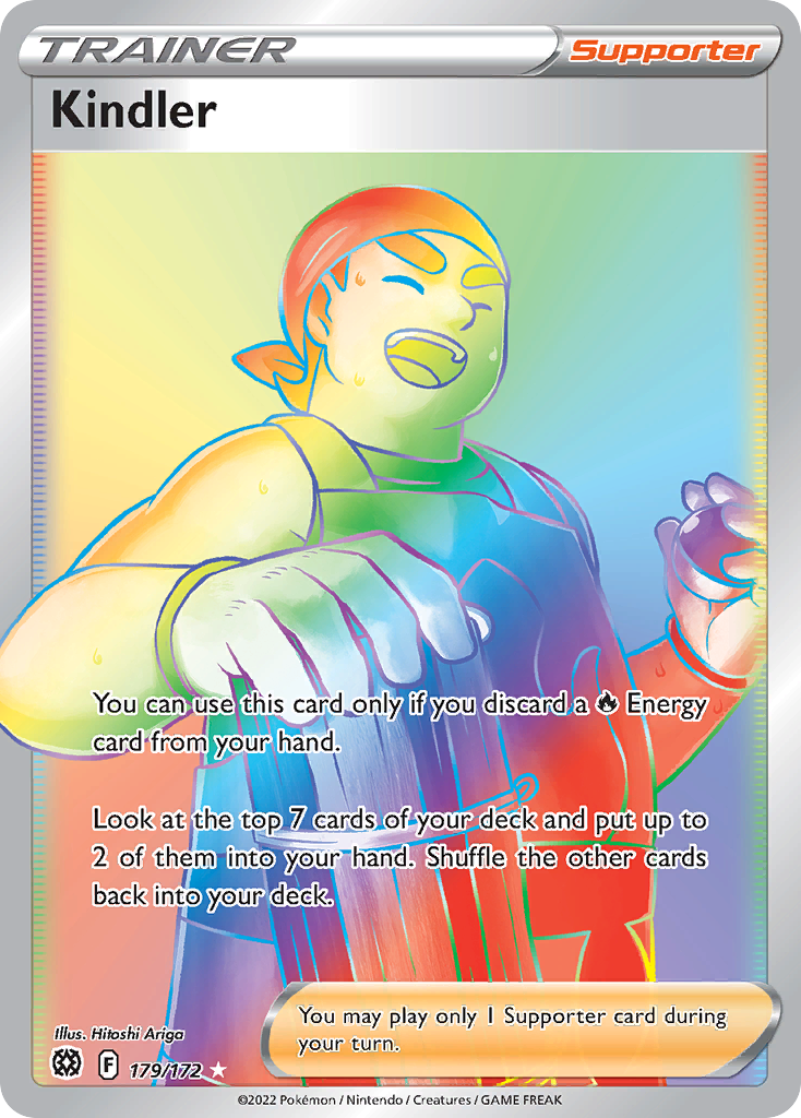 Kindler (Trainer: Supporter) (179/172) - Brilliant Stars Pokémon Card