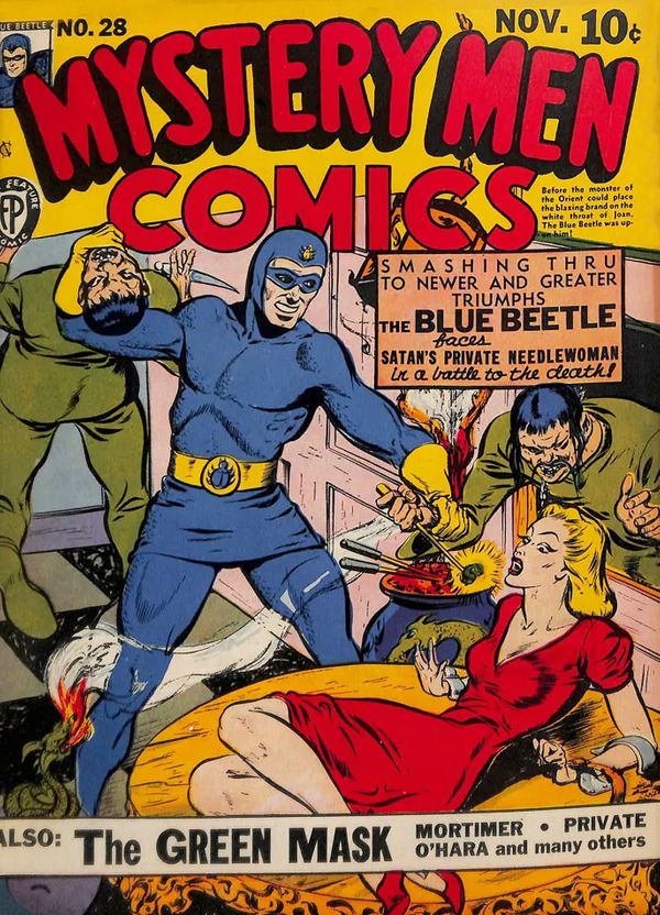 Mystery Men Comics #28