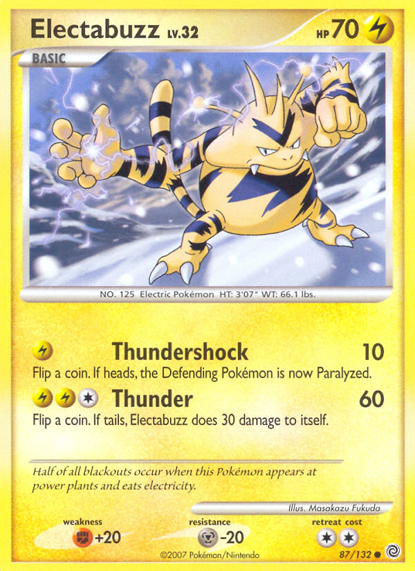 Electabuzz (87/132) - Secret Wonders Pokémon Card