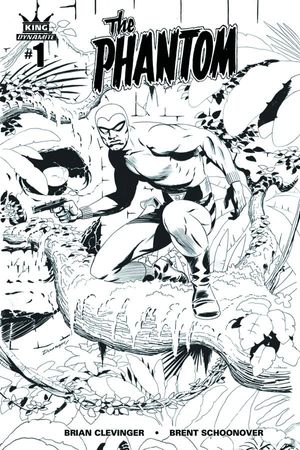 King The Phantom #1 (10 Copy Cooke B&amp;w Cover)