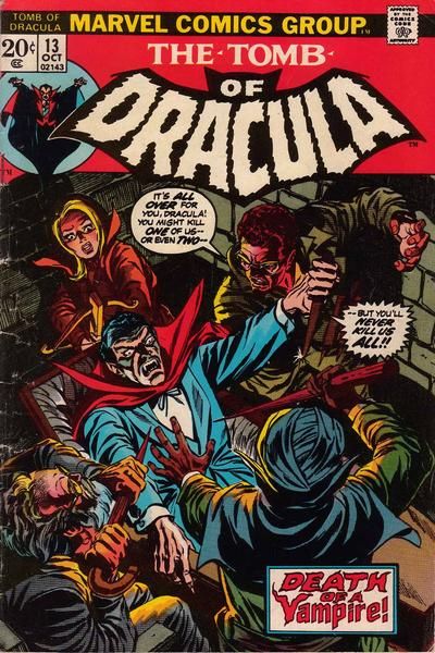 Tomb of Dracula #13 Comic