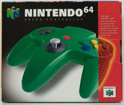 Nintendo 64 Controller [Green] Video Game