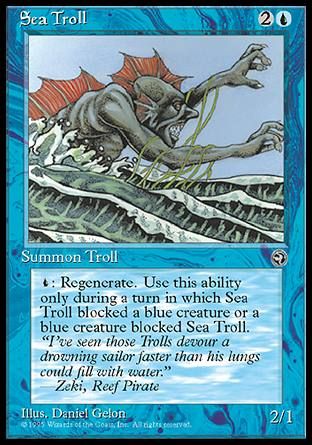 Sea Troll (Homelands) Trading Card