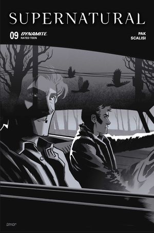 Supernatural #9 (Cvr H Inc 1:10 John Amor Line Art Variant)