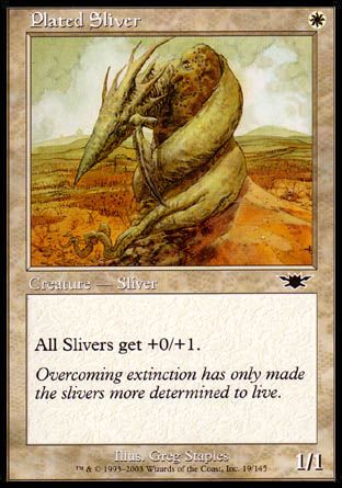 Plated Sliver (Legions) Trading Card