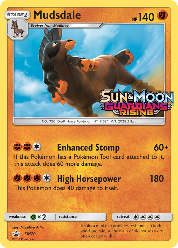 Mudsdale (SM20) - SM Black Star Promos