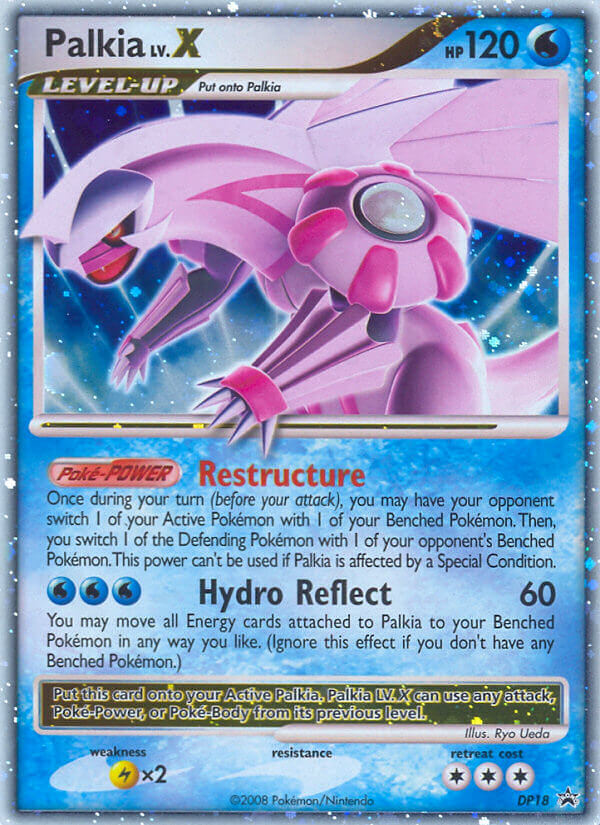 Palkia Pokémon Card