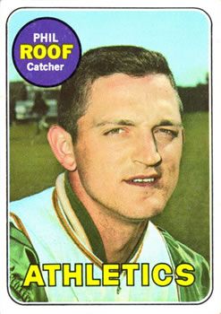 Phil Roof 1969 Topps #334 Sports Card
