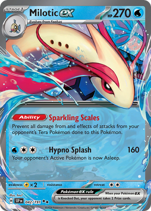 Milotic ex (42/191) - Surging Sparks