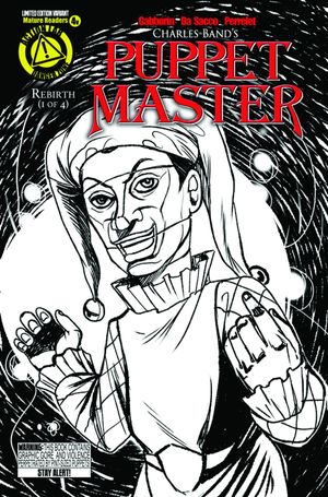 Puppet Master #4 (Jester Sketch Variant)