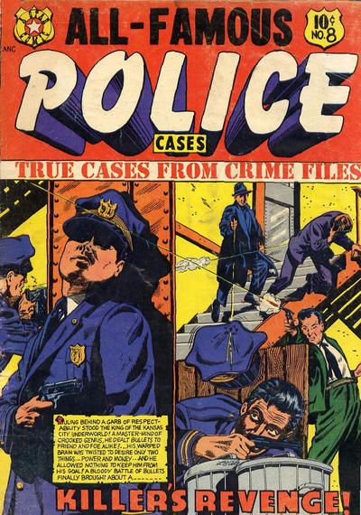 All-Famous Police Cases #8 Comic