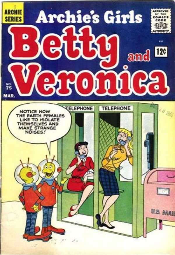Archie's Girls Betty and Veronica #75