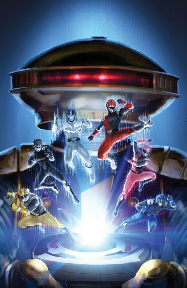 Saban's Go Go Power Rangers #8 (Hyperforce Variant Edition)