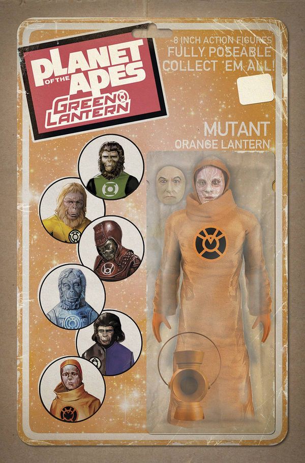 Planet of the Apes / Green Lantern #6 (Unlock Vintage Figure Variant)