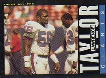 Lawrence Taylor 1985 Topps #124 Sports Card