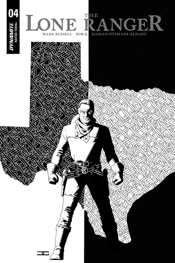 Lone Ranger Vol 3 #4 (10 Copy Cassaday B&w Cover)