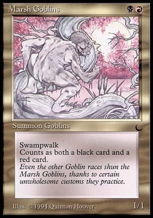 Marsh Goblins (The Dark) Trading Card