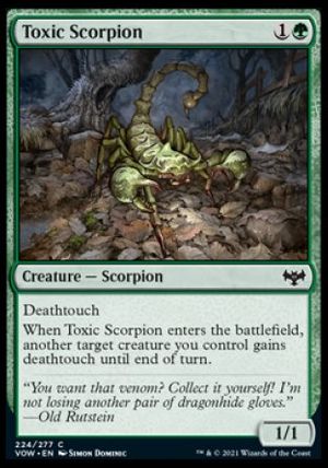 Toxic Scorpion (Innistrad: Crimson Vow)