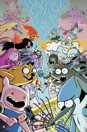 Adventure Time Regular Show #1 (Subscription Corona Variant)