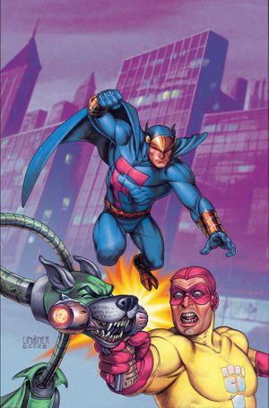 Blue Falcon & Dynomutt #1 (Cvr O Inc 1:15 Joseph Michael Linsner Virgin Variant)