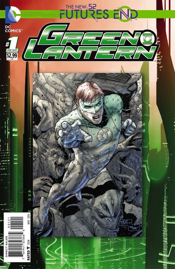 Green Lantern: Futures End #1 (2-D Variant Cover) Comic
