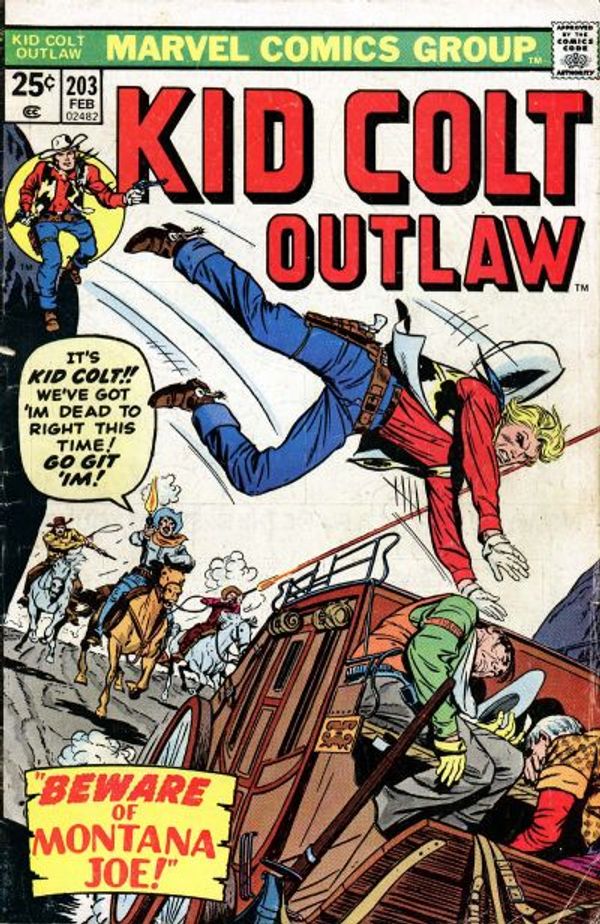 Kid Colt Outlaw #203