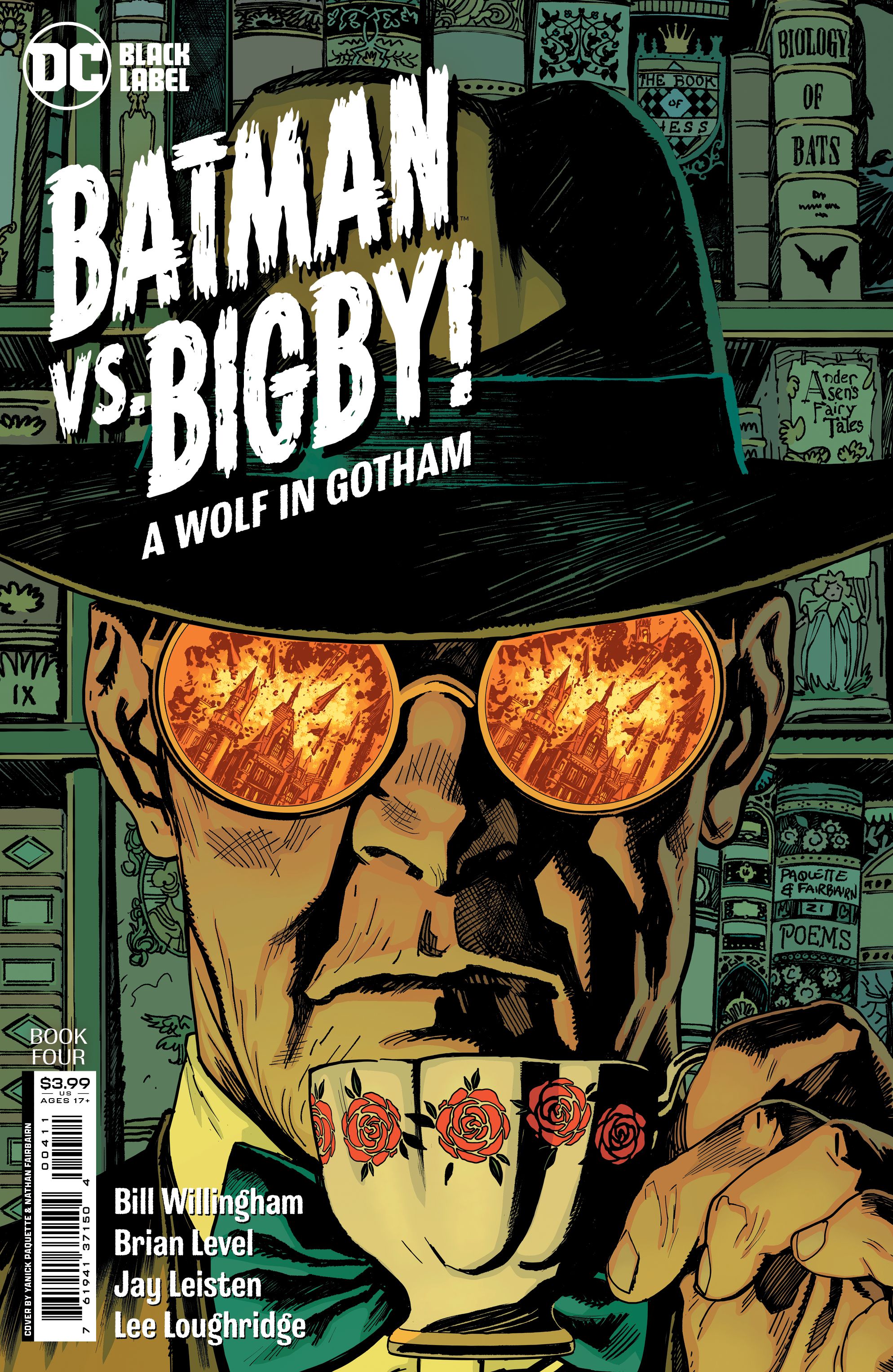 Batman vs Bigby: A Wolf In Gotham #4 Comic