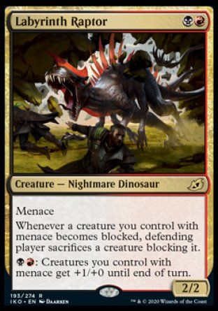 Labyrinth Raptor (Ikoria Lair of Behemoths) Trading Card