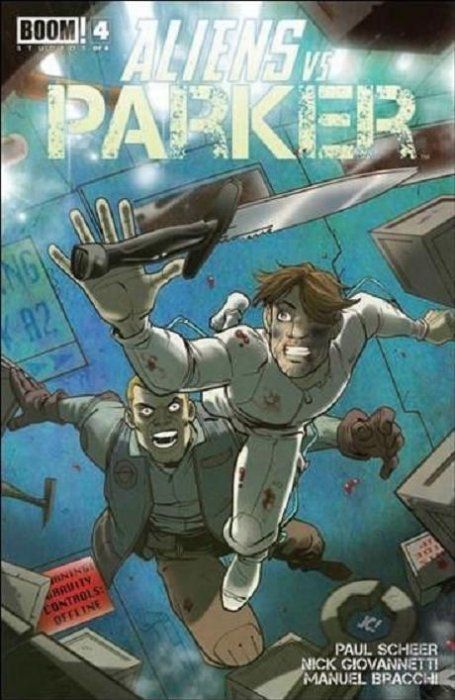 Aliens Vs Parker #4 Comic