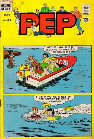 Pep Comics #185 Comic