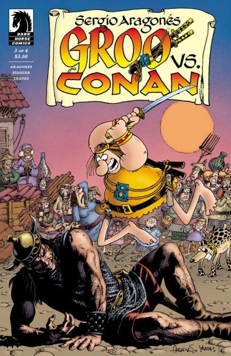 Groo vs. Conan #3 Comic
