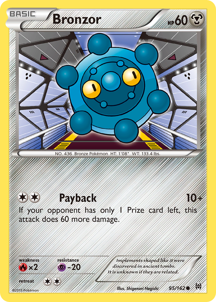 Bronzor (95/162) - BREAKthrough Pokémon Card