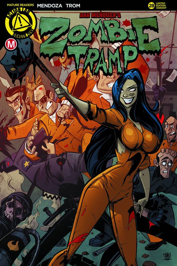 Zombie Tramp Ongoing #28 (Cover C Prison Riot)