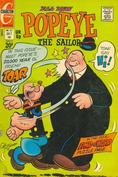Popeye #122 Comic