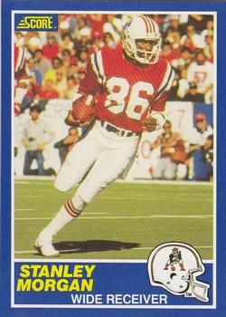 Stanley Morgan 1989 Score #51 Sports Card
