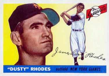 Dusty Rhodes 1955 Topps #1 Sports Card